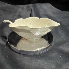 Vintage Carlton Ware Australian Design  Leaf sauce Dish. Hand painted creamer