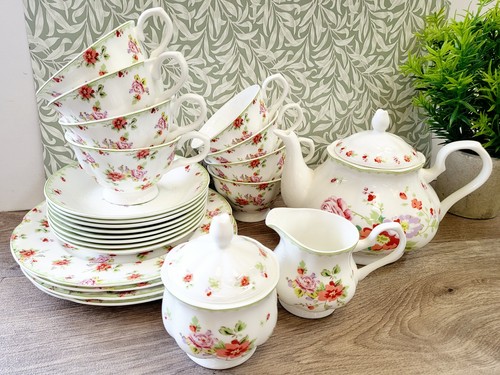 Floral waterside bone china - china, 23