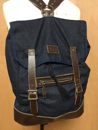 Vintage lee navy - denim, twill