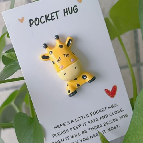 Pocket giraffe letterbox - pocket, mini