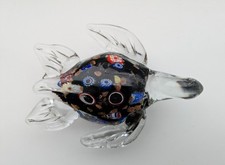 Glass Handmade Multicolour Sea Turtle Figurine or Paperweight 290 grammes