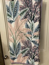 Ex Display 3 Piece Double Duvet Cover Set Tropical Pattern 100% Polyester Immac