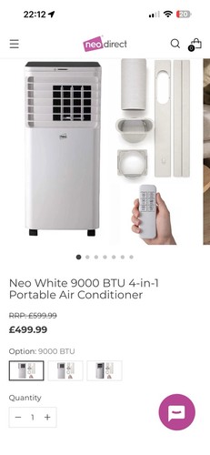 Neo white 9000 btu - neo,