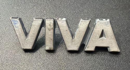 Vauxhall viva vintage metal - vauxhall,