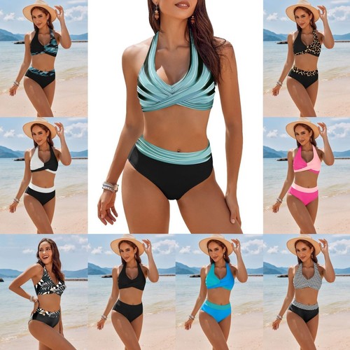 Womens high waisted - waisted, bikini