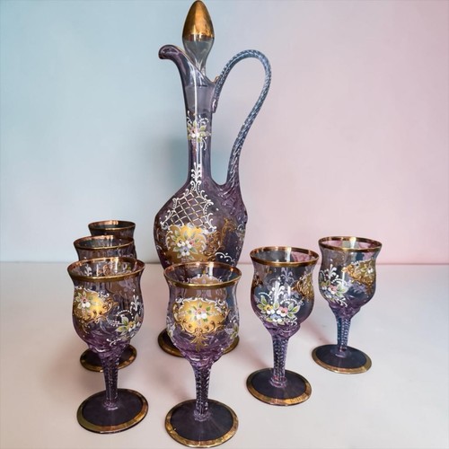 Vintage venetian murano - vintage, purple