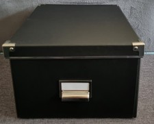Ikea 'KASSETT' Matte Black