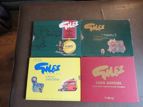 Giles cartoon annuals - giles,