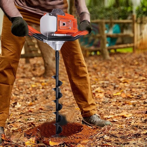 Auger spiral drill bit garden - auger,