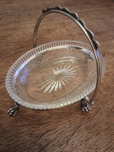 Vintage crystal bonbon - crystal,