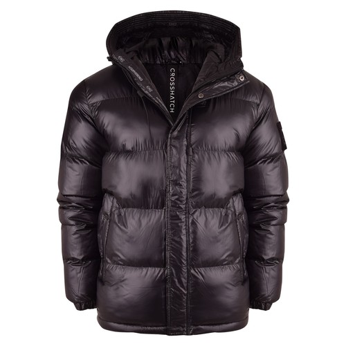 Mens crosshach hooded - mens,