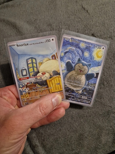 Snorlax art card bundle moon - card,