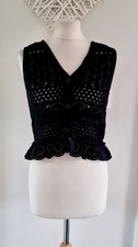 New Look Black Crochet Boho