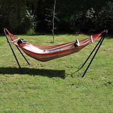 Hammock with metal - hammock, stand