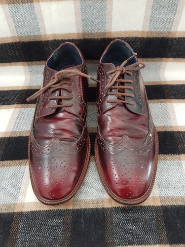 Mens leather brogues - mens,