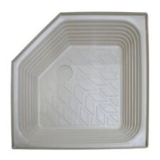Atlas Caravan Shower Tray with Angled Corner 688 x 688 x 190mm (27 x 27 x 7")