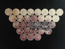 Olympic 50p. All Types Available. Football, Triathlon, Judo, Wrestling.   