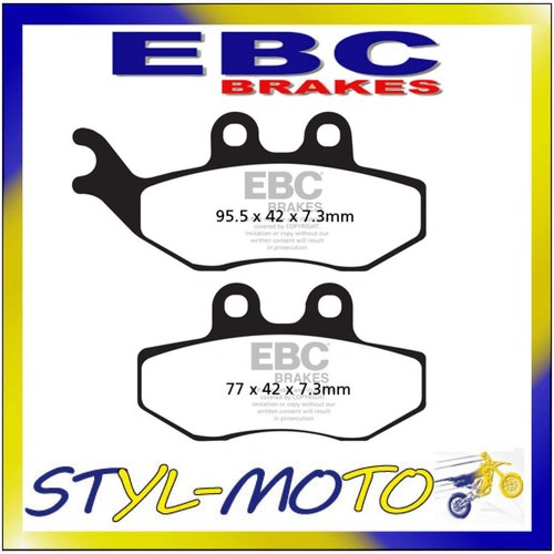 Fa194 organic brake pads - fa194, front