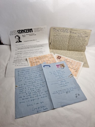 Vintage letters old - letters, stamps