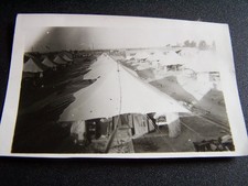 Military Photo Overhead View of Tents in Camp