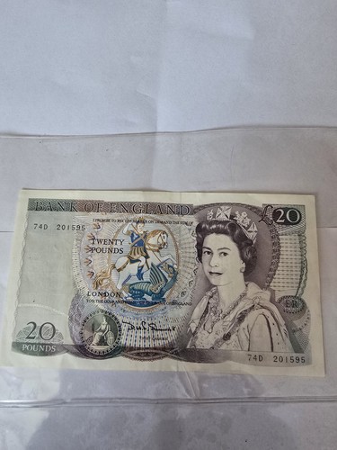 Bank england 20 - bank, banknote