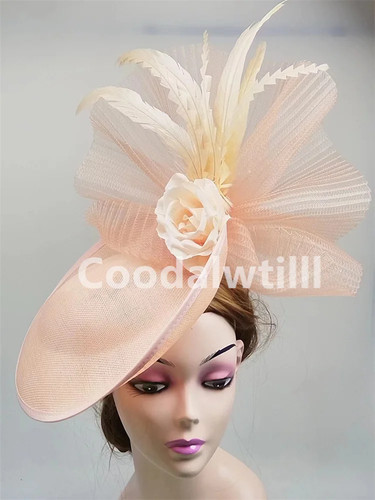 Elegant flower fascinator - flower,