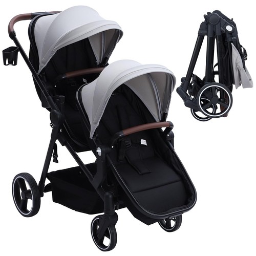 Double stroller track tandem - stroller,
