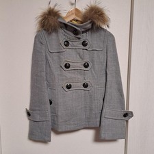 Burberry Blue Label Gray Fur