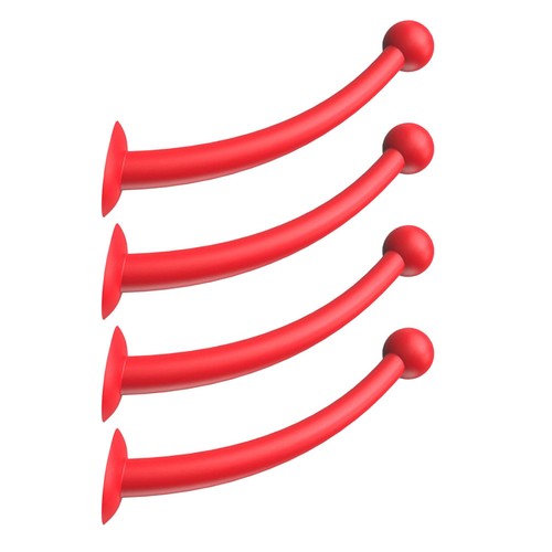 Durable red silicone horns - durable,