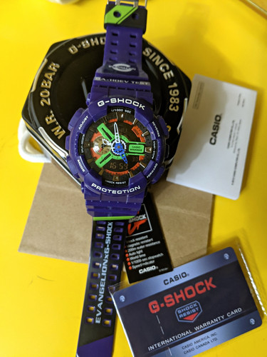 Casio shock evangelion - casio,