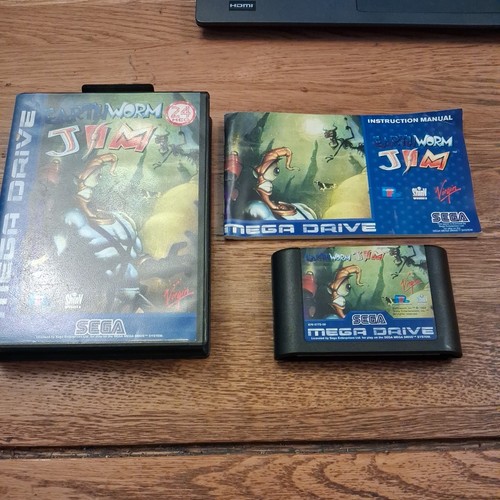 Sega megadrive earthworm - megadrive,