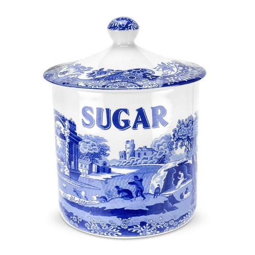 Spode blue italian sugar - italian,