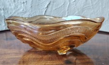 Original Art Deco Large Fruit Bowl - poss. Val Saint Lambert Belgium - c.1930s