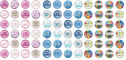 Edible cupcake toppers - x,