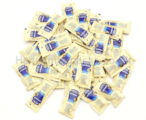 Heinz mayonnaise sachets packs - mayonnaise,