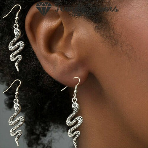 Vintage snake shape dangle - vintage,
