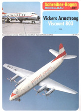 Card model kit vickers - card,