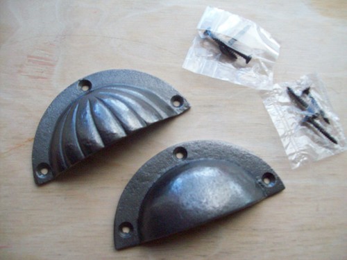 Cast iron antique shell - iron,