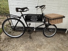 "The Raleigh" Butchers Bike. Dunlop Saddle. Vintage / Antique Push Bike