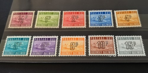 Guernsey postage dues - guernsey, sg