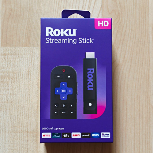 Roku streaming stick media - stick, hd