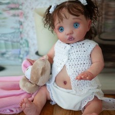 16" Reborn Baby Doll Painted