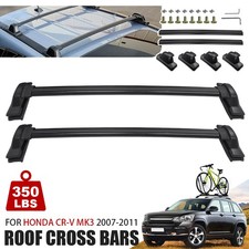 Black Roof Cross Bars Top