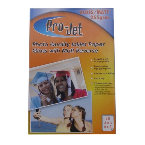 Pro jet gloss - matte, double