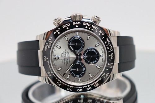 Rolex daytona 18k white gold - white,