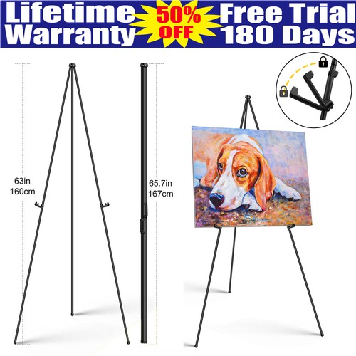 Triangle easel painting - triangle,