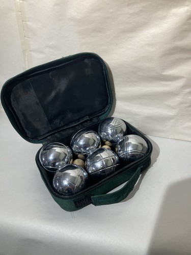 French boules set balls - boules,