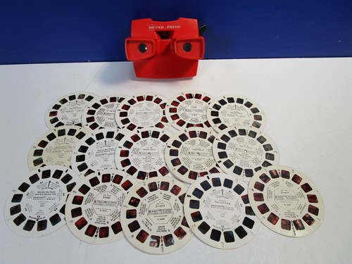 Vintage view master red - red, toy