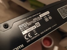 Sony BDP-S1200 Blu-ray DVD Player With Remote. Great Condition