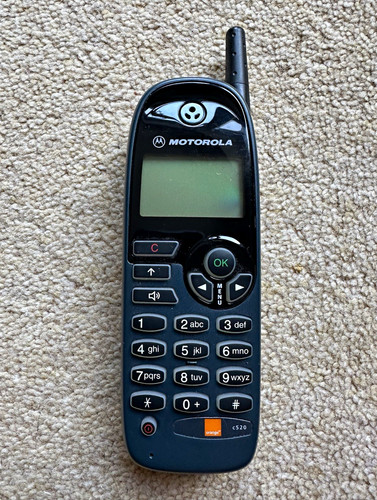 Vintage motorola c520 mobile - motorola,